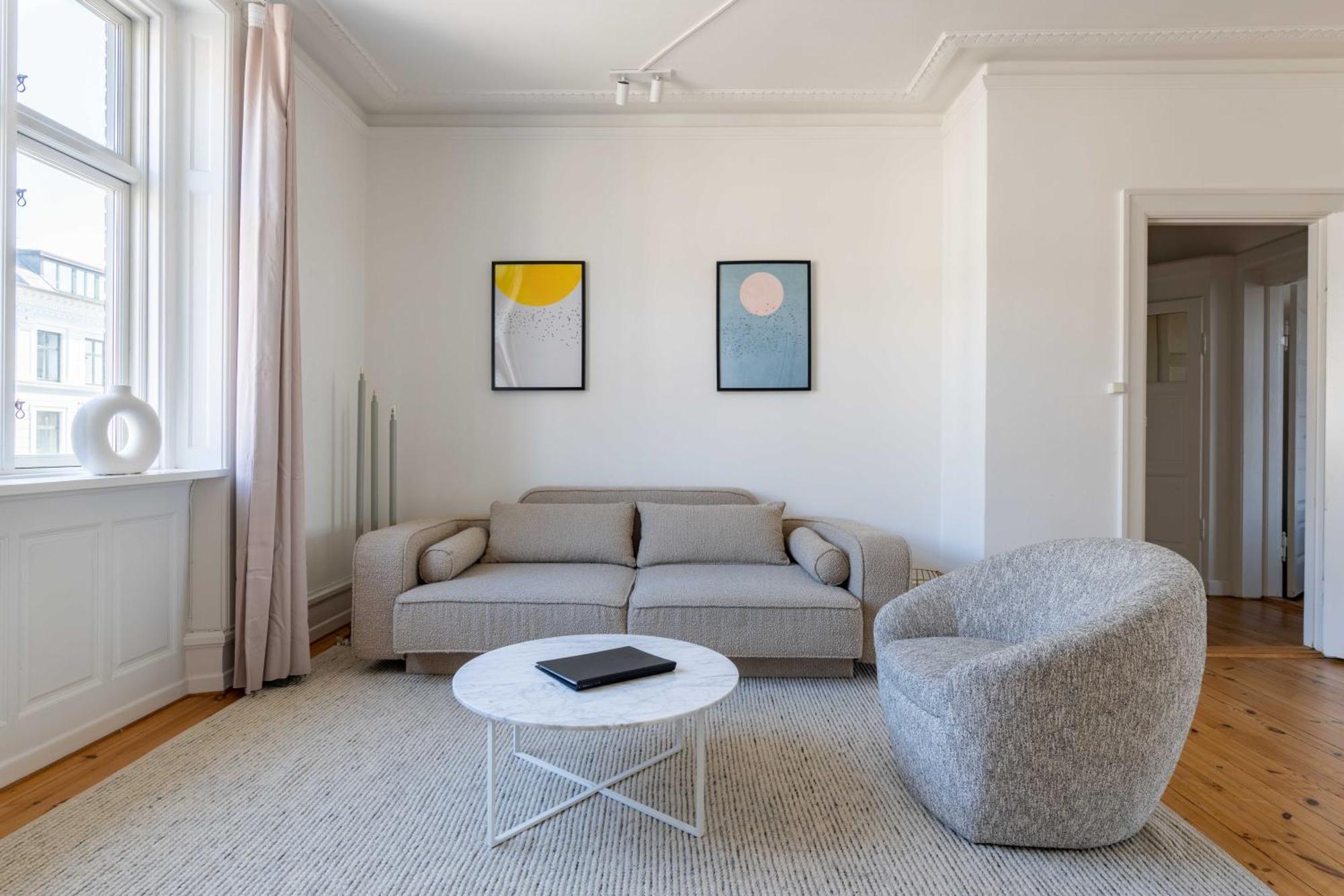 Spacious 3 Bedroom Apartment In Peaceful Area Copenhague Extérieur photo