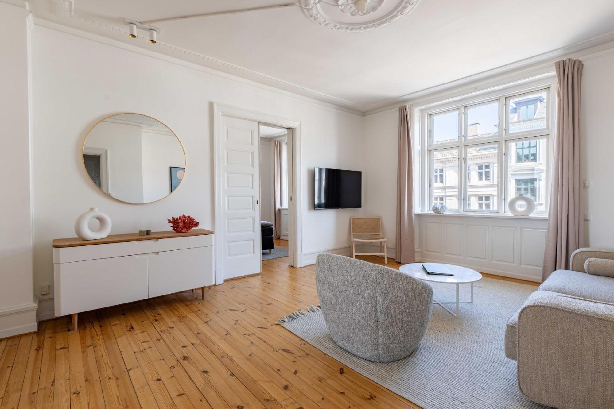 Spacious 3 Bedroom Apartment In Peaceful Area Copenhague Extérieur photo