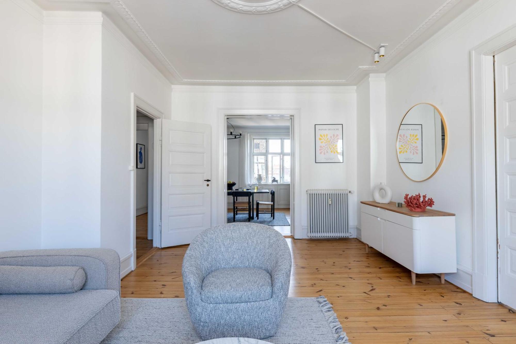 Spacious 3 Bedroom Apartment In Peaceful Area Copenhague Extérieur photo
